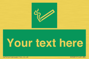 Custom E-Cigarettes/Vaping Permited Sign